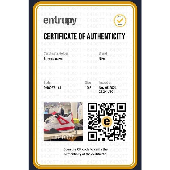 Nike Air Jordan 4 RETRO Size 10.5 LS(341908)